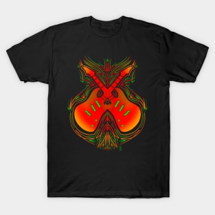 Rock n roll guitar T-Shirt